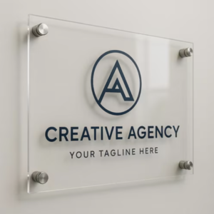 Office Acrylic Signage