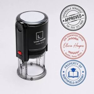 Self-Inked Company Stamp